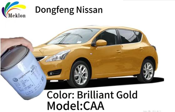 브릴리언트 골드 자동차 페인트 수리