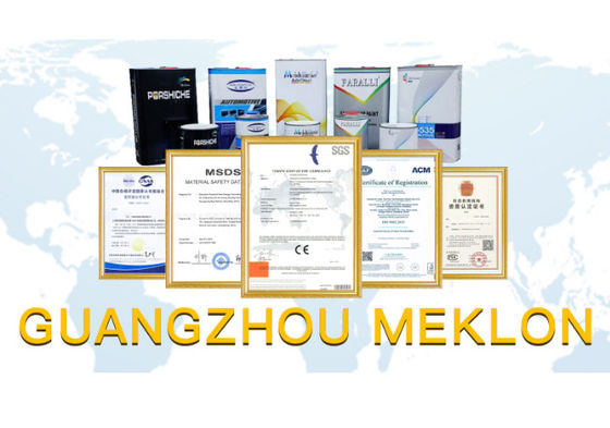 다채색 옵션 날씨에 저항하는 금속 자동차 페인트 1K 순수한 검은색 자동차 페인트