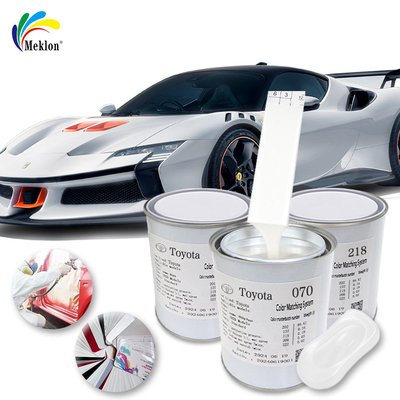 070 스파클링 펄 화이트 자동차 페인트 OEM 색상 매치