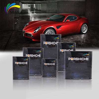 스크래치 저항 자동차 진주 페인트 내구성 곰팡이 방지 적색