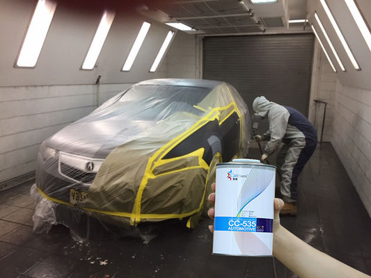 혼다 1K 오토 리핀 페인트 환경 친화적 효율적이고 빠르게 건조 표준 블루 자동차 관리 코팅