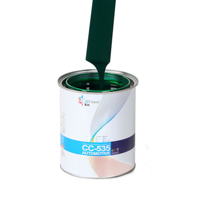 1K 고색 자동차 베이스 코트 페인트 노란색 녹색 자동차 페인트