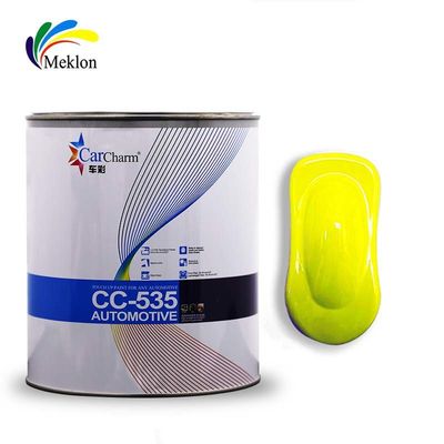 아크릴 리핀 차 페인트 메클론 자동 혼합 색상 매력적인 레이아웃 2K 톱 코트