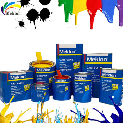 2K 오렌지 차 페인트 상층 코트 빠른 건조 속도 및 향상된 효율성