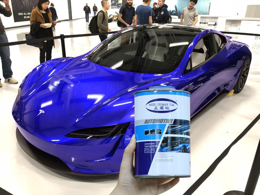 고온 저항을 위해 오래 지속되는 2K 순백 정제 자동차 페인트