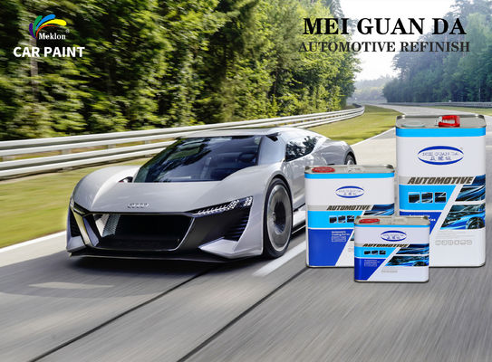 고온 저항을 위해 오래 지속되는 2K 순백 정제 자동차 페인트