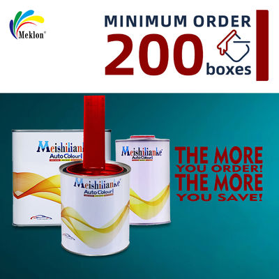 환경 친화적 자동차 페인트 베이스 코트 레드 오토 페인트 오래 지속 가능한 액체 코팅