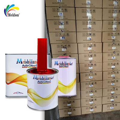 환경 친화적 자동차 페인트 베이스 코트 레드 오토 페인트 오래 지속 가능한 액체 코팅