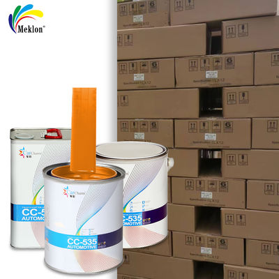 아우디 LX2U 레디 혼합 자동차 페인트 사모아 오렌지 컬러로 차량 스타일을 높여줍니다