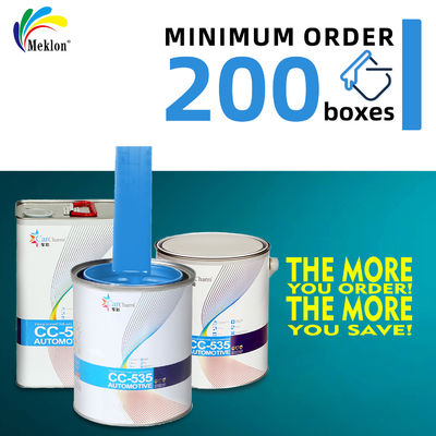 냄새 없는 안정성 크리스탈 블루 자동차 페인트 자외선 방지 금속 자동차 페인트 공급자