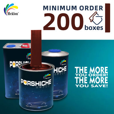 날씨에 견딜 수 있는 붉은 철산화 아크릴 페인트