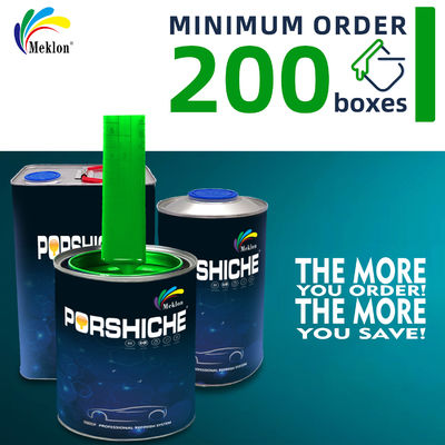 2K 순수한 녹색 상면 자동차 페인트 제조업체