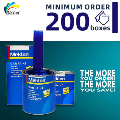 2K 아크릴 베이스 코트 자동차 공급품과 함께 고 광택 자동차 페인트 화려한 파란색 진주 자동차 재개 페인트