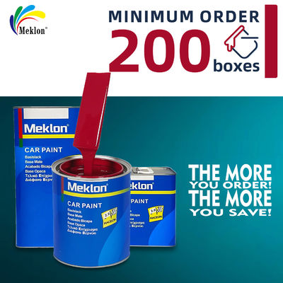 고 고질 고 광택 아크릴 1K 빨간색 자동차 정제 페인트 자동차 맑은 발크 코팅 자동차용 맑은 코팅