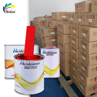 2K 오렌지 차 페인트 톱 코트로 자동차를 보호하여 색상과 보호를 강화하십시오.