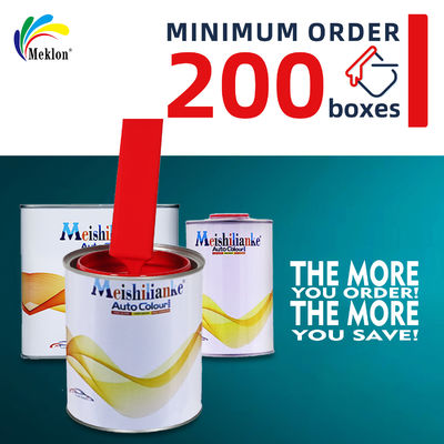 자동차 페인트 오토 리핀 1k 레드 베이스 코트 고 광택 미러 효과 자동차 리핀 페인트