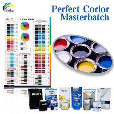 아크릴 樹脂 자동 정제 페인트 자동차 액체 코팅 1K 화려한 파란색