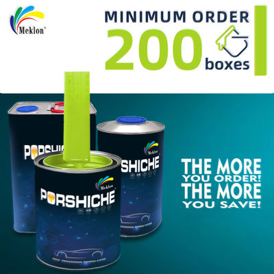 1K 노란색 녹색 자동차 페인트 기본 코트