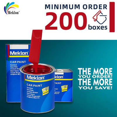 좋은 평준화 2K 오렌지 빨간색 금속 자동차 페인트 아크릴 액체 코팅 스프레이