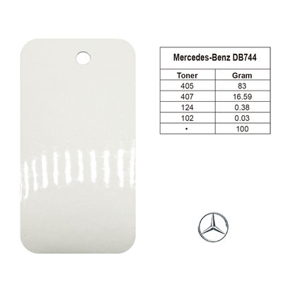 벤츠 DB723 마감 페인트 이미 혼합 된 자동차 페인트 포뮬러