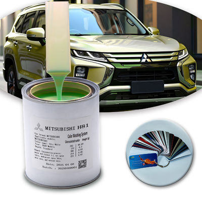 1K 아크릴 기술 리피니쉬 자동차 페인트, 고온 및 건조 환경용, 샴페인 골드 효과