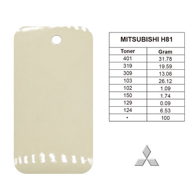 1K 아크릴 기술 리피니쉬 자동차 페인트, 고온 및 건조 환경용, 샴페인 골드 효과