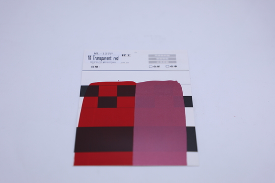 초내구 투명 레드 자동차 페인트 및 스크래치 방지, UV 보호 및 자동차 재마감 및 커스터마이징에 적합한 비용 효율성