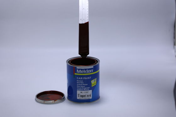 MK128 Crimson Shield 투명 철색 빨간색 차 페인트