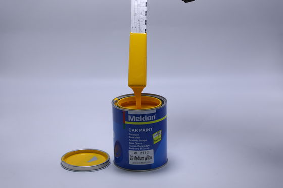 MK2113 핫 셀링 UV 저항성 무광 질감 중성 옐로우 자동차 페인트