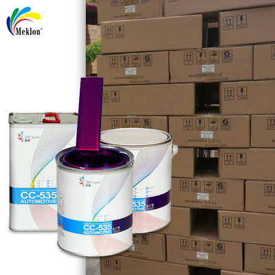 고 광택 꿈꾸는 보라색 일치 공장 색상 자동차 페인트