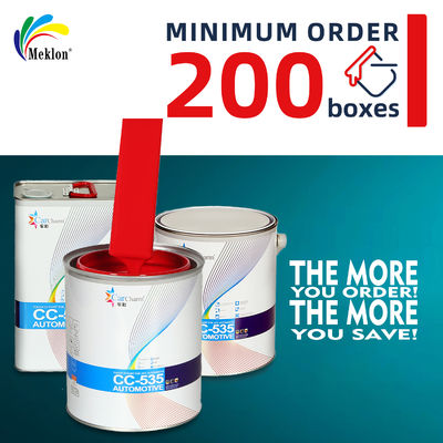 고성능 불꽃 크림슨 속건성 자동차 페인트 1K 자동차 페인트