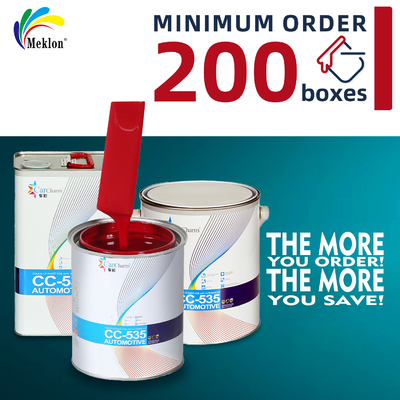 전문 고성능 빠른 건조 클래식 순수한 붉은 아크릴 자동차 페인트