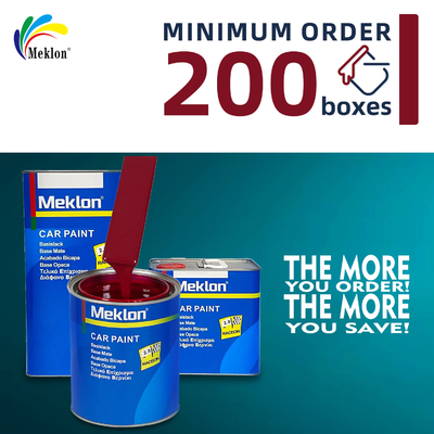 1K2K 자동차 페인트 높은 표현력 및 높은 커버리지 어두운 빨간색 자동차 페인트