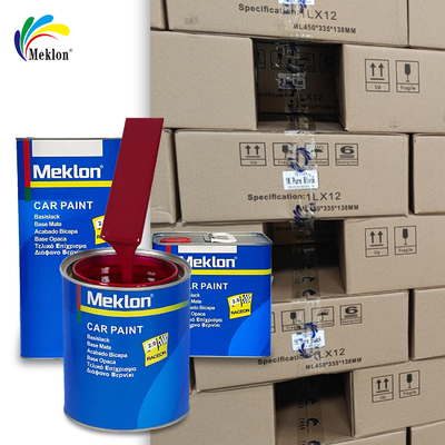 1K2K 자동차 페인트 높은 표현력 및 높은 커버리지 어두운 빨간색 자동차 페인트