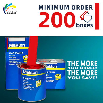 내마모성 및 스크래치 방지, 활력 넘치는 레드 자동차 페인트 공장 직판