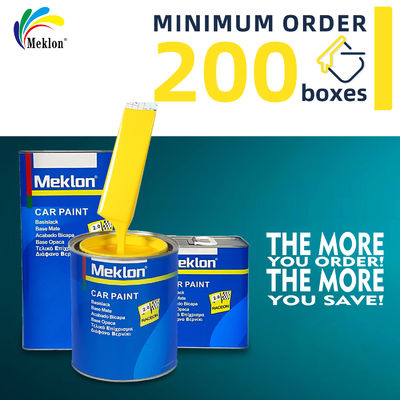 핫 판매 및 효율적인 수리 자동차 페인트 1k2k 레몬 노란색 자동차 페인트