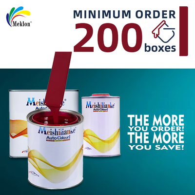 고비용 효율적인 내후성 및 고온 저항성 와인 레드 차량 수리 페인트