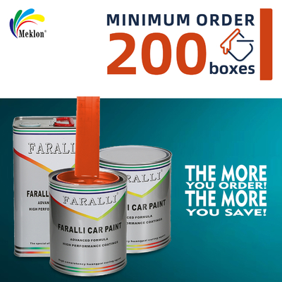 1K2K 효율적이고 빠르게 건조되는 오렌지 자동차 스프레이 페인트