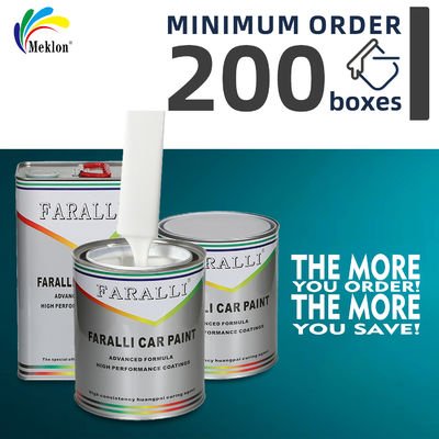 1K 페라리 핫 셀링 효율적이고 빠른 건조 순수 백색 자동차 스프레이 페인트