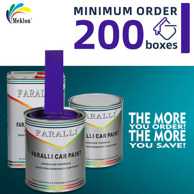 블루 보라색 금속 자동차 스프레이 페인트 고 성능과 낮은 VOC 배출