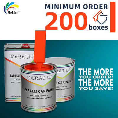 자동차 페인팅을 위한 화려한 오렌지 자동차 수리 페인트