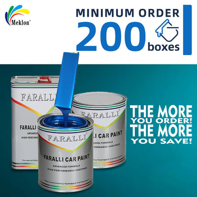 고 광택 착용 저항성 및 UV 저항성 밝은 파란색 자동차 수리 페인트