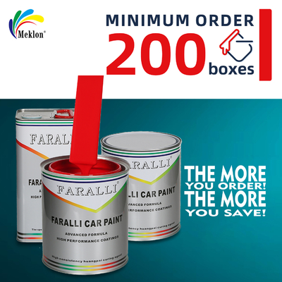 공장에서 공급하는 고광택 내구성이 뛰어나고 내마모성이 강한 밝은 빨간색 자동차 스프레이 페인트