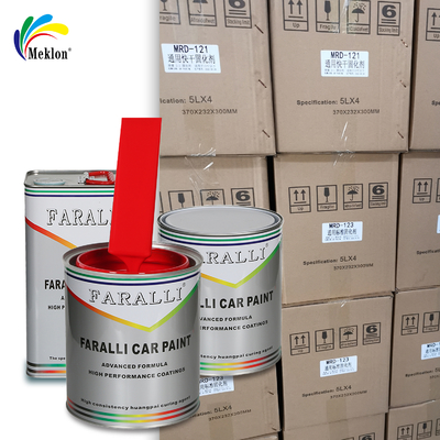 공장에서 공급하는 고광택 내구성이 뛰어나고 내마모성이 강한 밝은 빨간색 자동차 스프레이 페인트