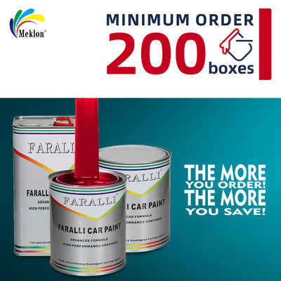 제조업자 UV 저항성 연속 고 광택 밝은 빨간색 자동차 페인트의 직접 판매