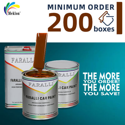 1K2K 스크래치 저항성 및 고온 저항성을 가진 환경 친화적 인 갈색 자동차 페인트