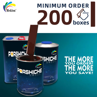 1K2K 자외선 저항성 날씨 저항성 및 착용 저항성 고 광택 검은 빨간색 자동차 수리 페인트