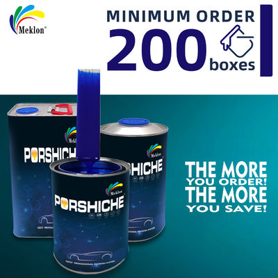 밝은 파란색 자동차 페인트 스크래치 방지 광택 마감 2:1 혼합 비율