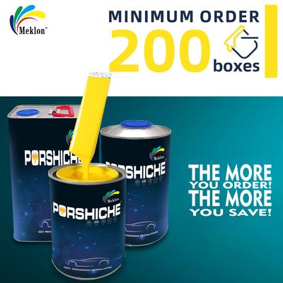 고광택 레몬 옐로우 자동차 페인트 - VOC 380g/L