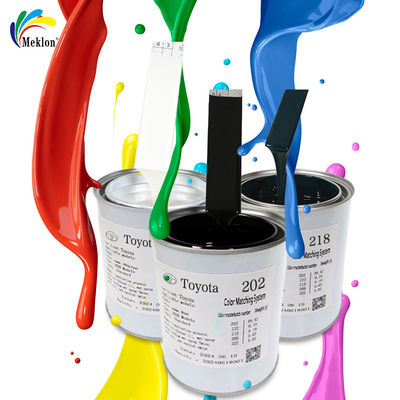 금속 표면에 대한 고 광택 검정 1K 수리 페인트